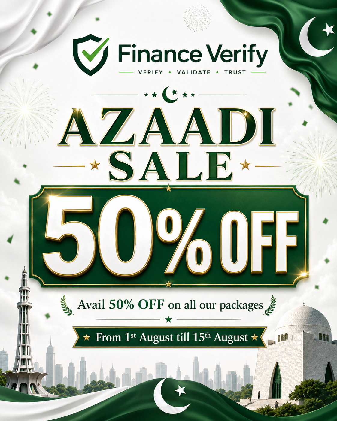 FinanceVerify announcement